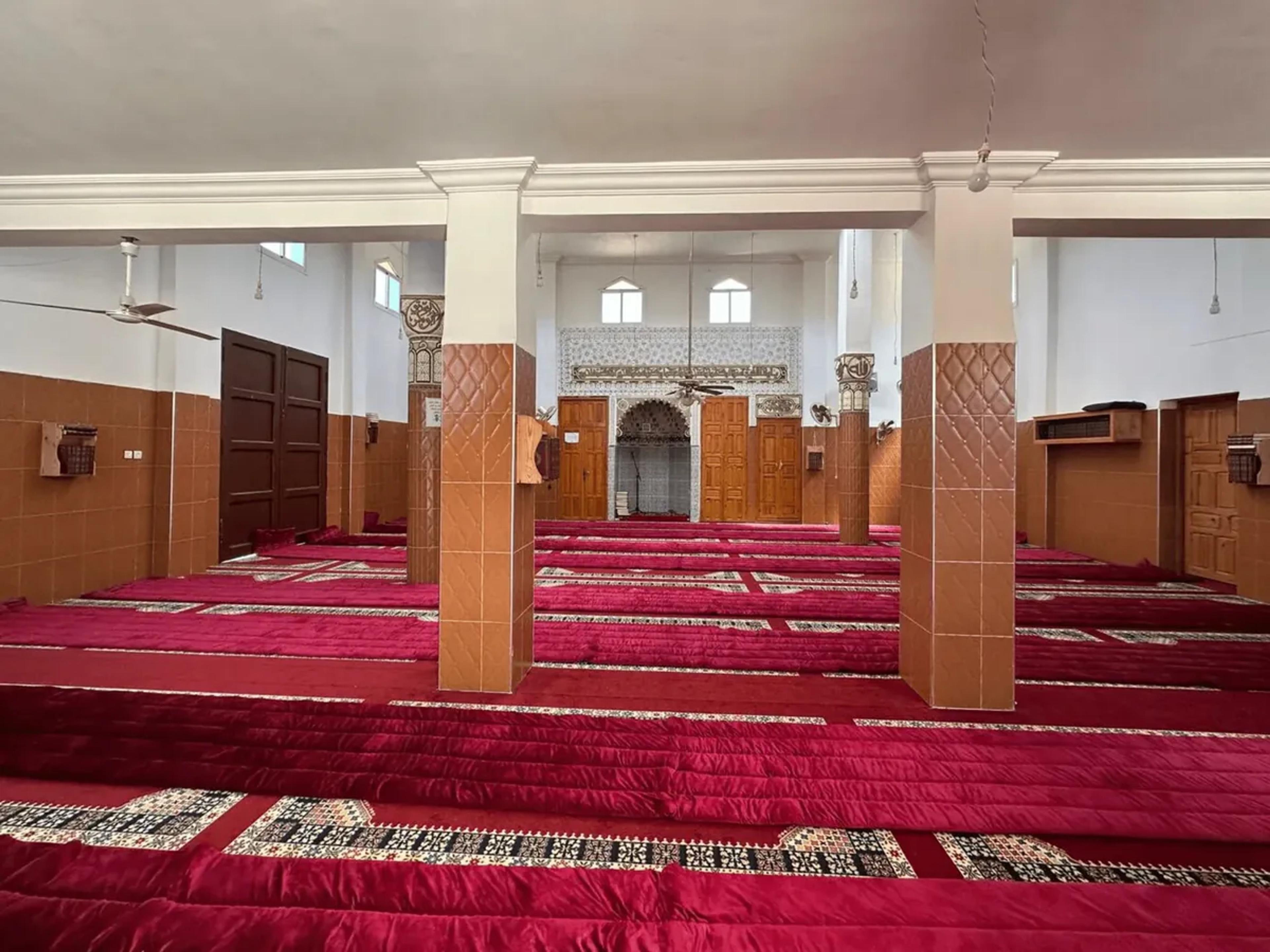 Inside Bounouar Mosque, Morocco