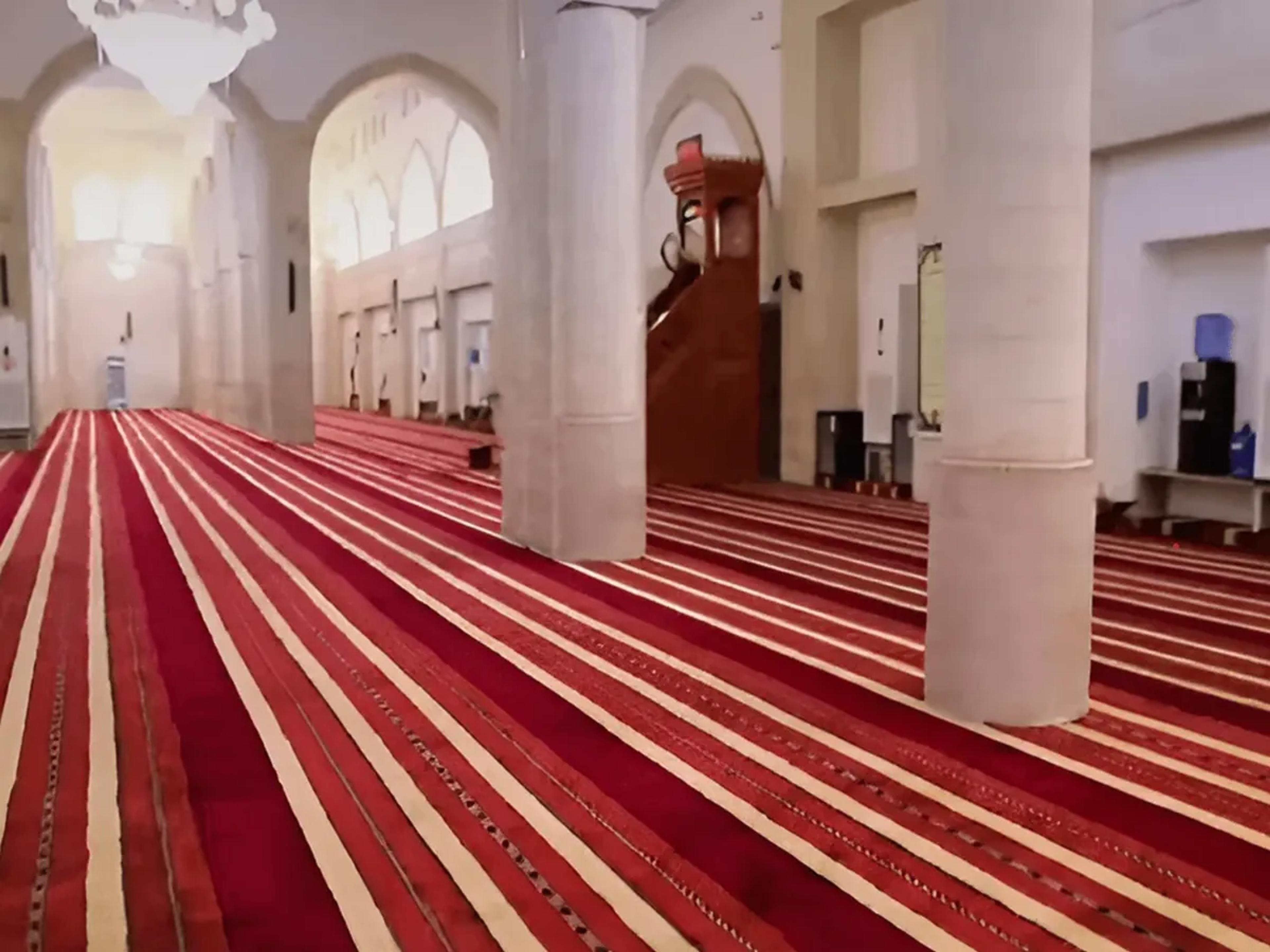 Inside Ja’far ibn Abi Talib Mosque, Jordan