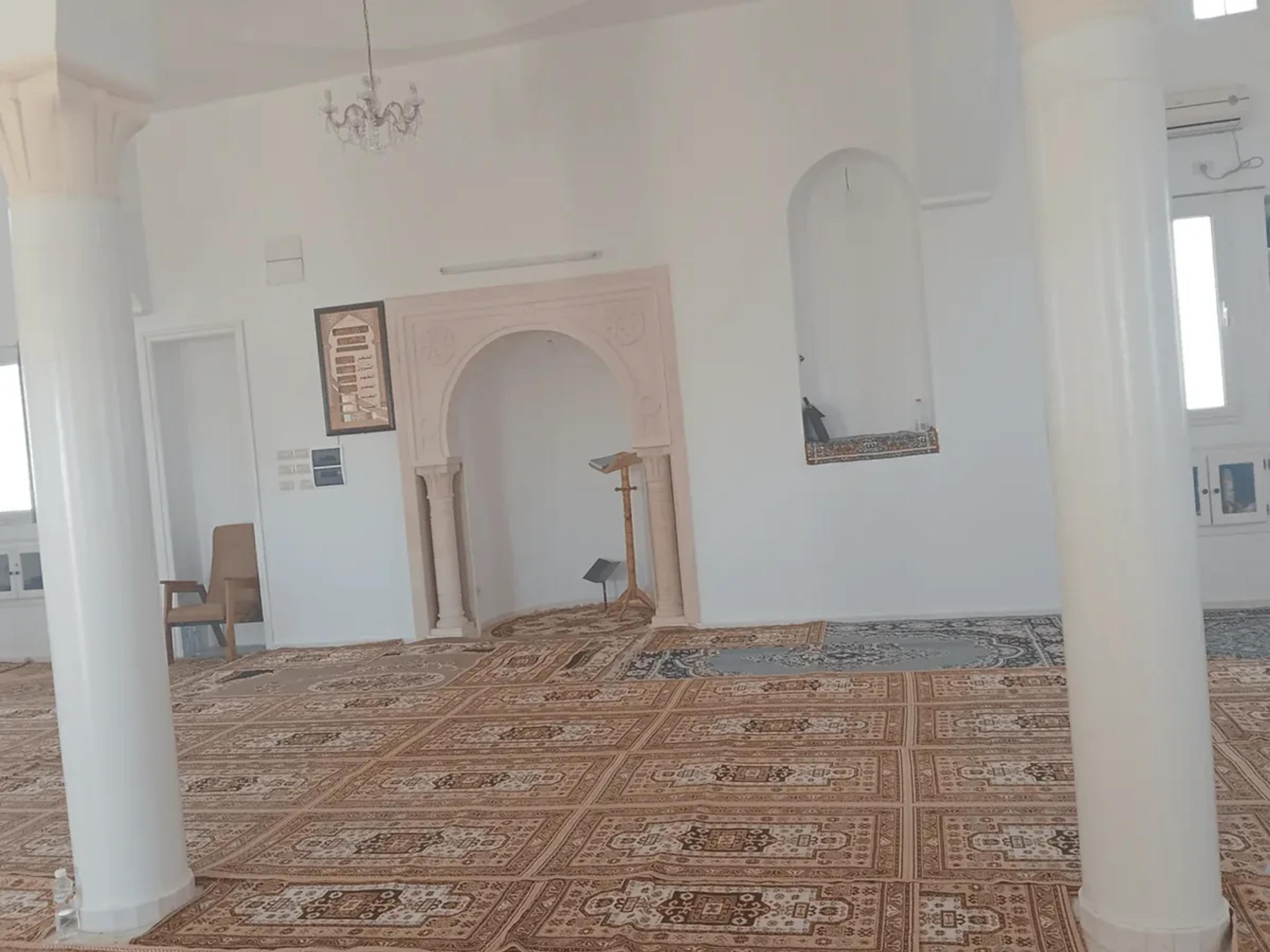 Inside At-Taqwa Mosque, Tunisia