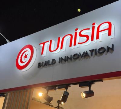 Tunisia National Pavilion at GITEX Africa 2026 Marrakech designed and built by EFFECT Global for CEPEX