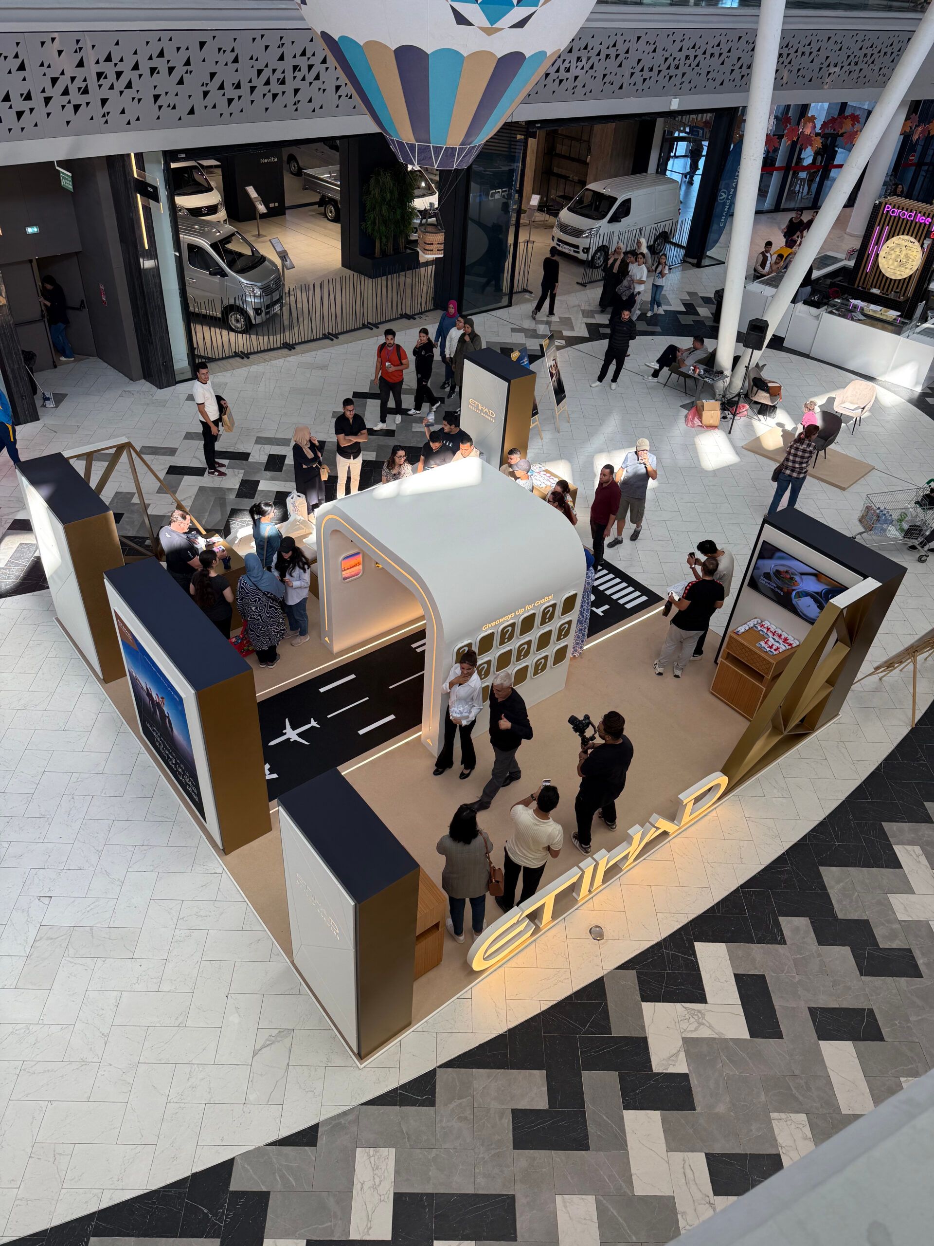 Etihad Airways Inaugural Flight Pavilion 6