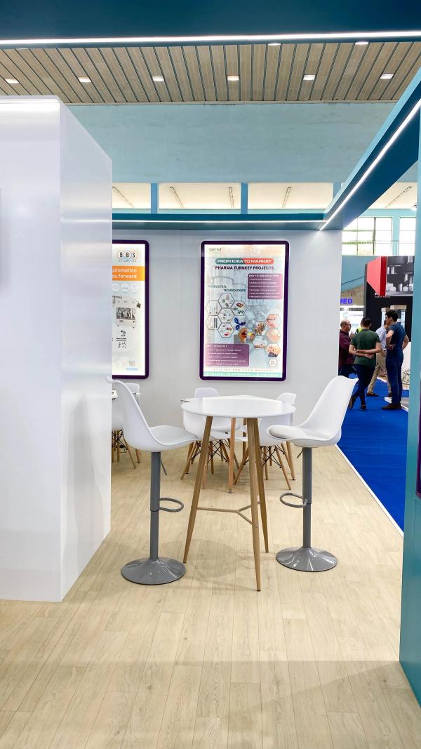 Détail stand Best Innovation Maghreb Pharma Expo Algérie par EFFECT Global