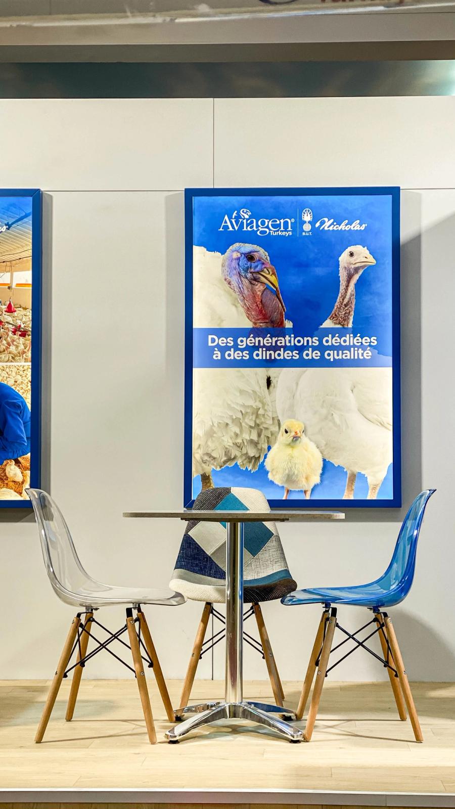 Stand Aviagen Turkeys au PAMED Expo Yasmine Hammamet 2026 par EFFECT Global Tunisie