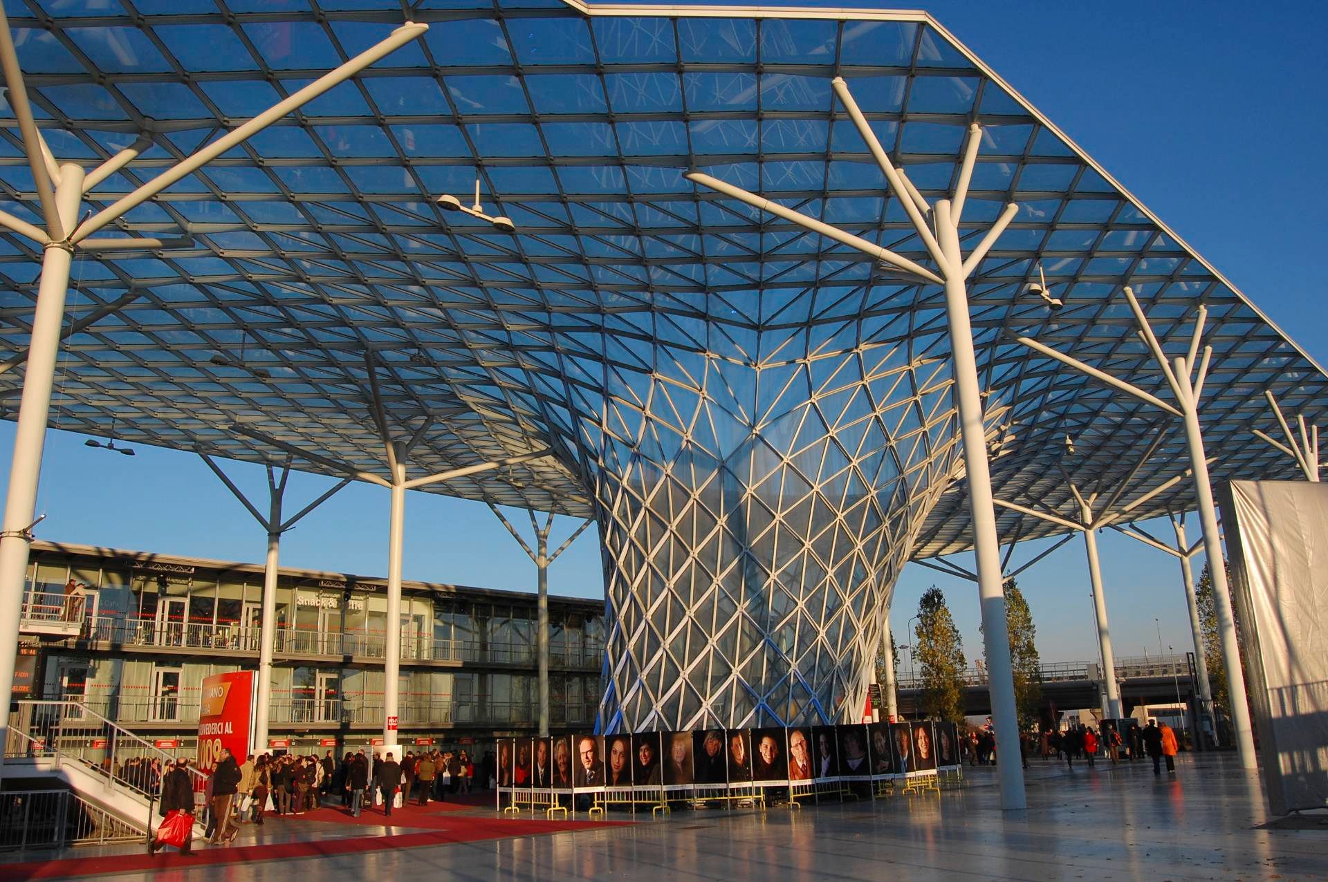 Fiera Milano Rho exhibition complex Italy trade show hall