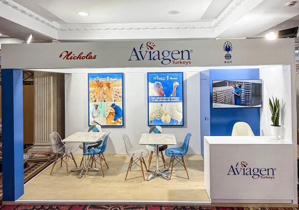 Stand sur mesure Aviagen PAMED Expo Yasmine Hammamet 2026 EFFECT Global