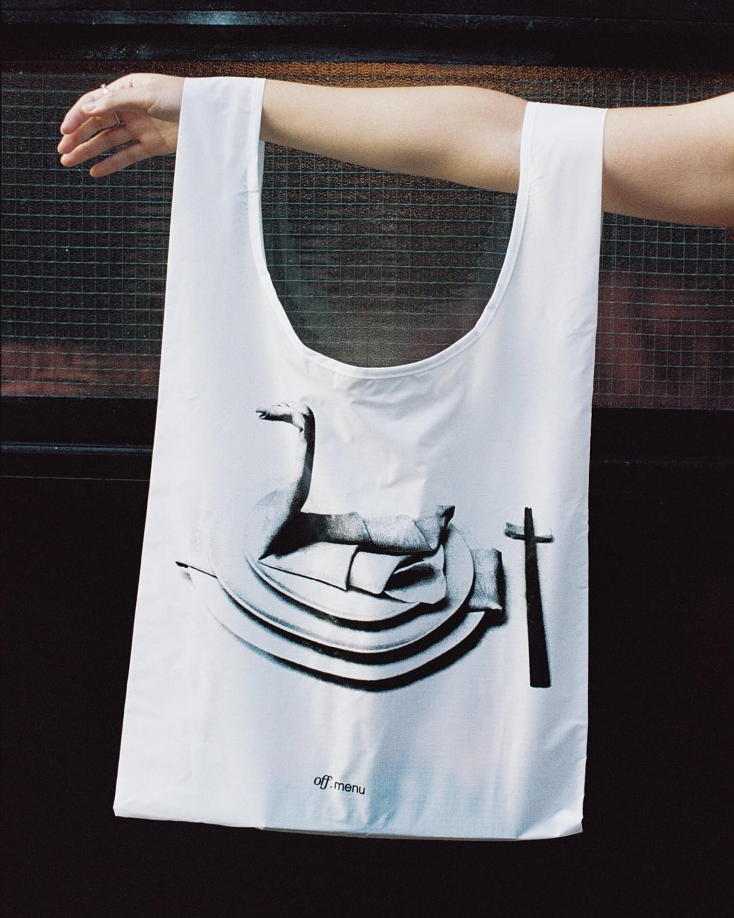 OFF-MENU REUSABLE GROCERY BAG