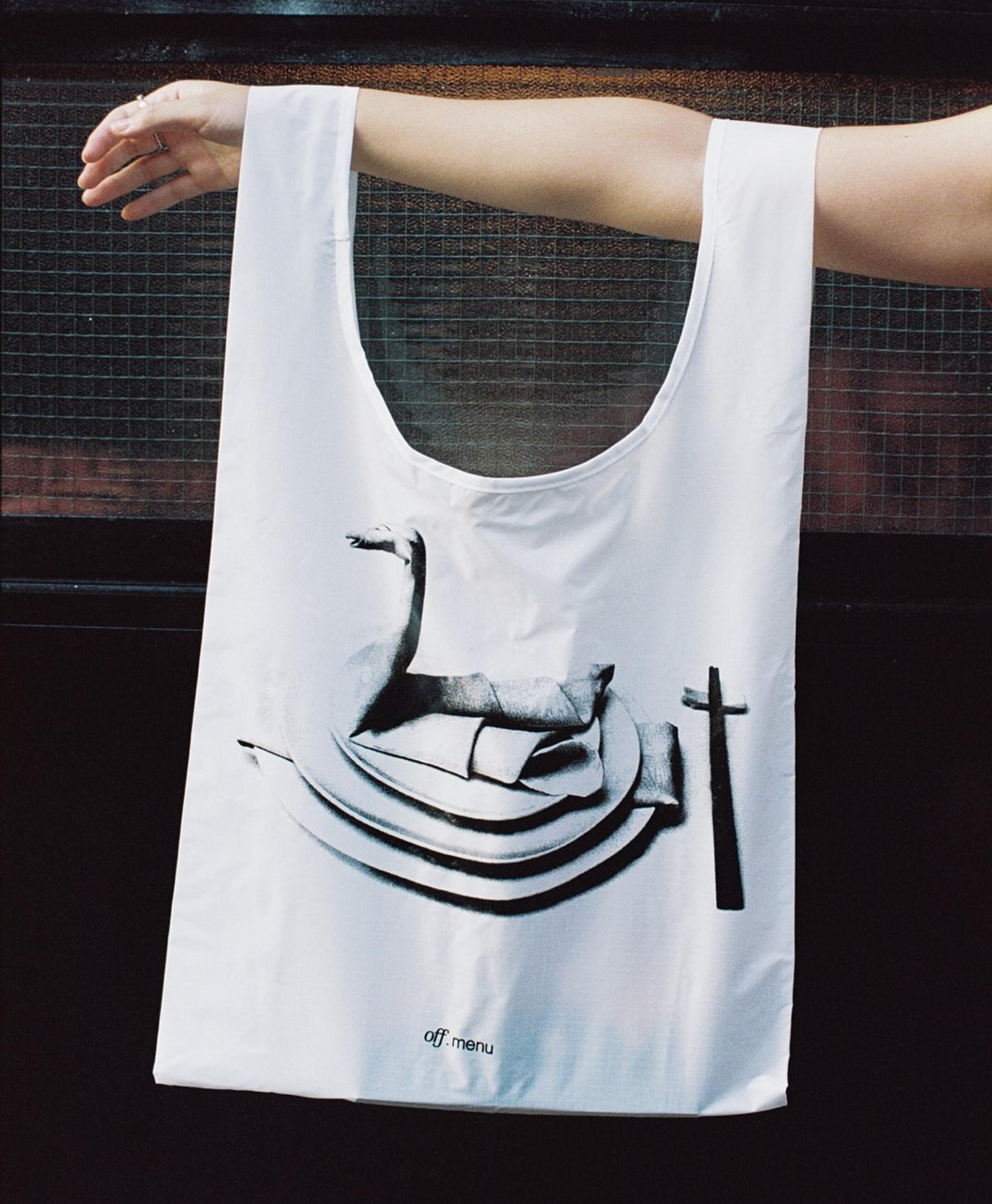 OFF-MENU REUSABLE GROCERY BAG