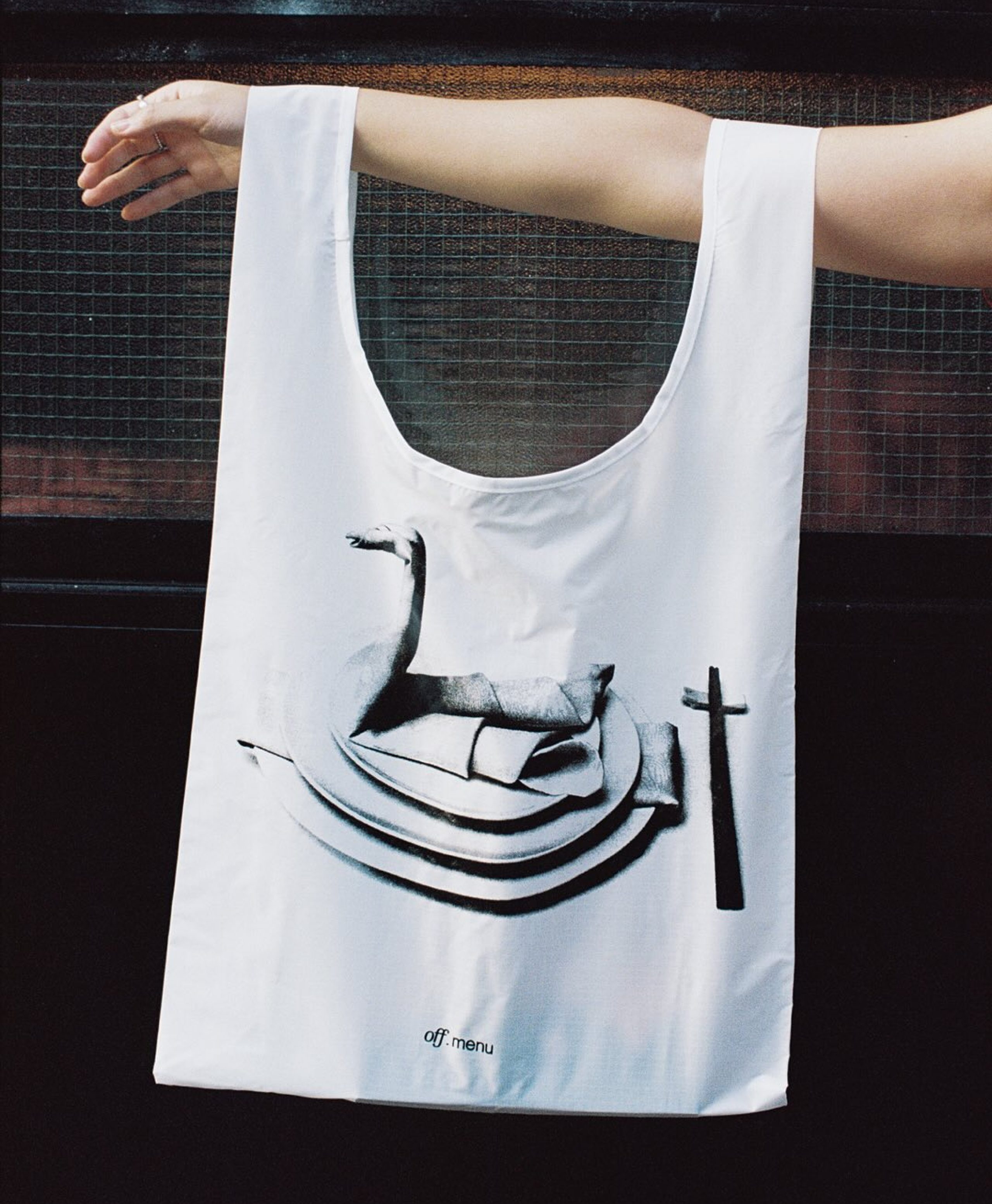 OFF-MENU REUSABLE GROCERY BAG