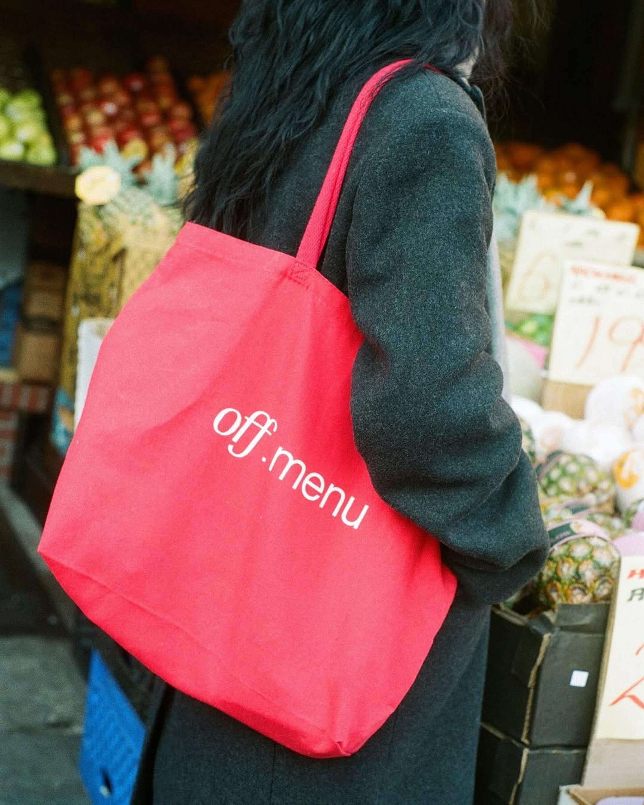 OFF-MENU TOTE BAG