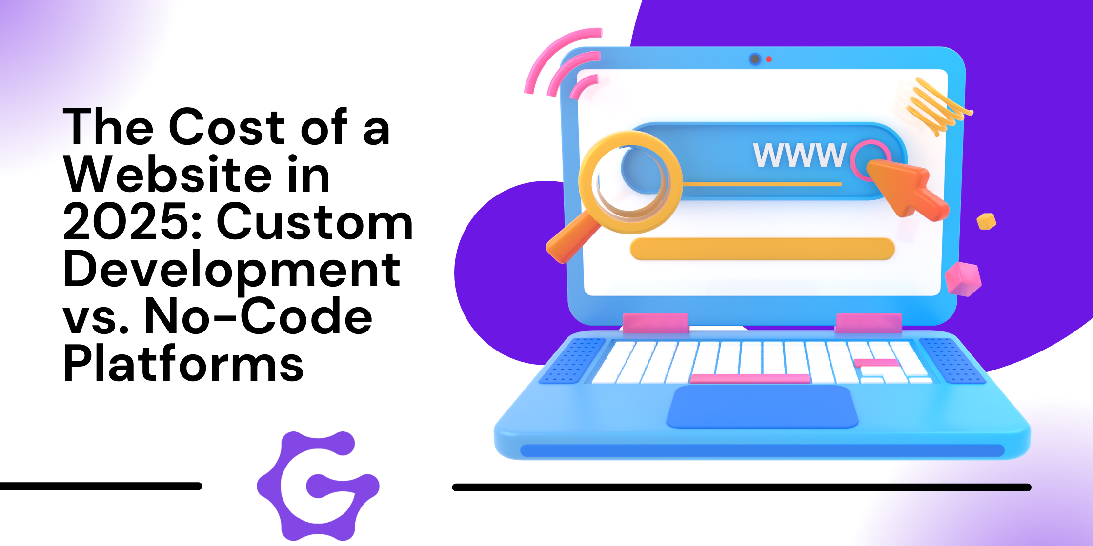 Website Cost in 2025: Custom vs. No-Code | TheGenCode