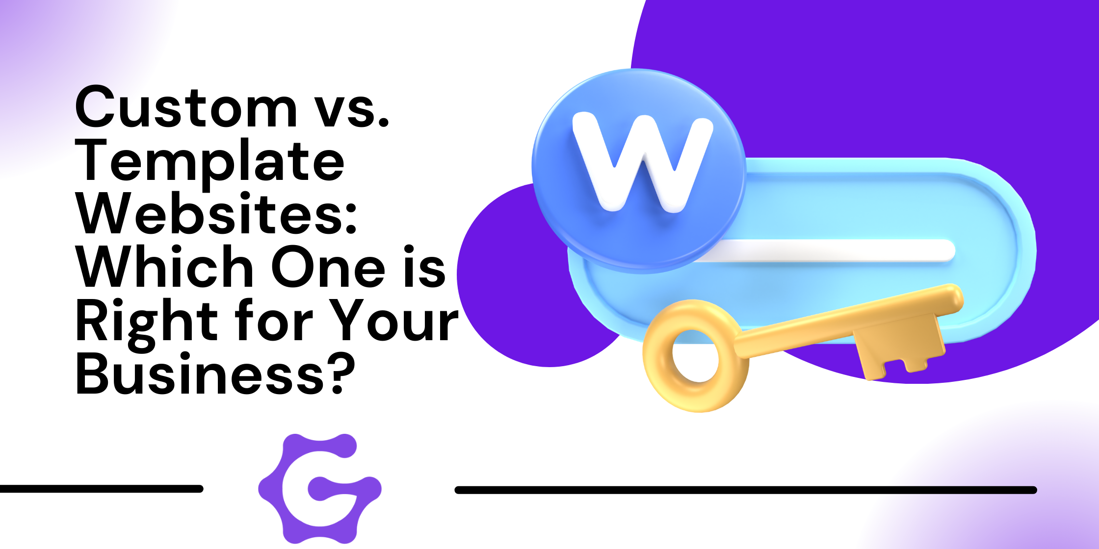 Custom vs. Template Websites: Best Choice for Business | TheGenCode