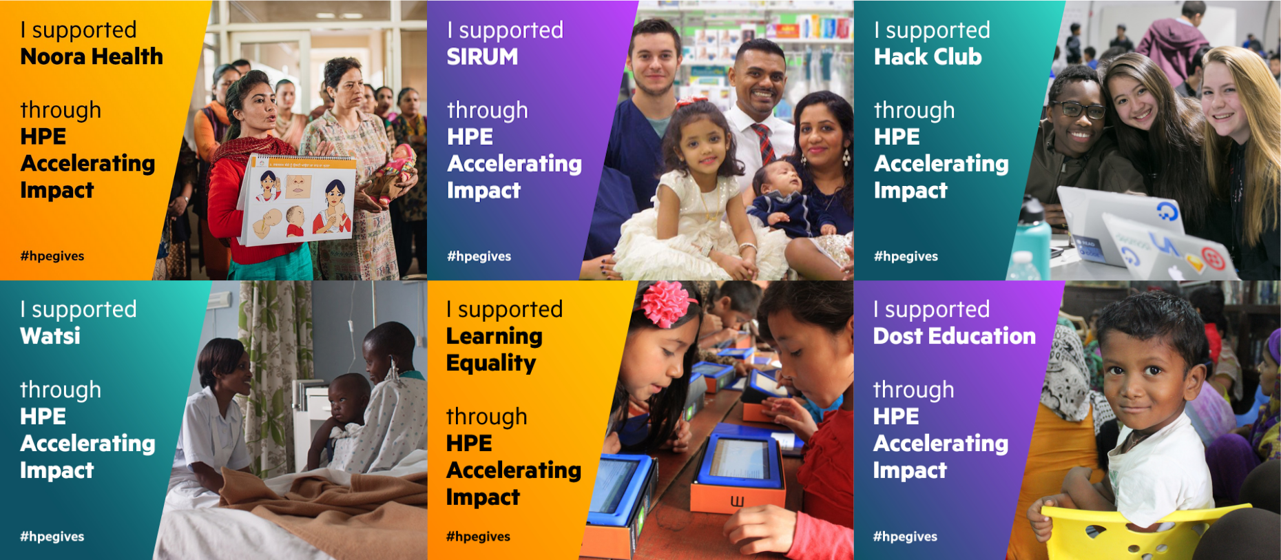 HPE Donates $1.2M+ to Tech Nonprofits in Second Annual HPE Accelerating Impact Program