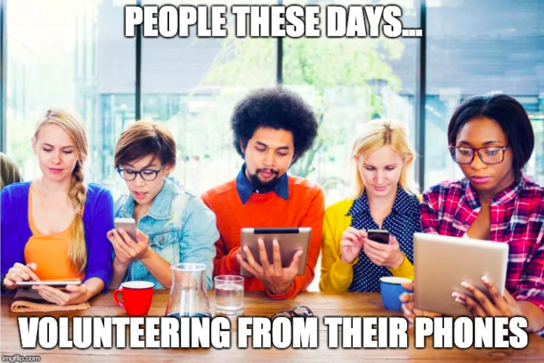 5 Benefits of Volunteering (Hint, you can do it on your phone) – Fast Forward