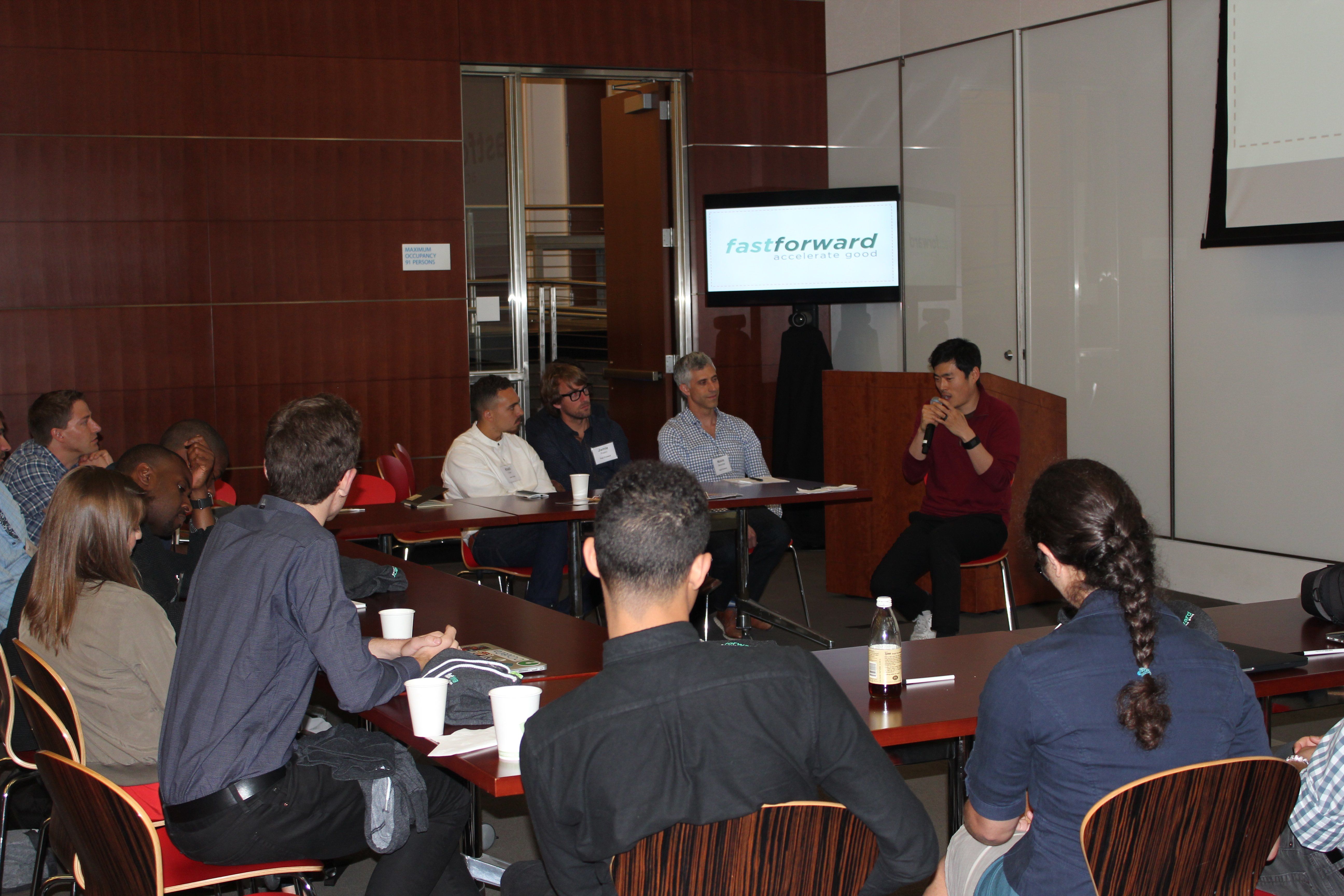 2016 Accelerator Kick Off at BlackRock & Lessons in Entrepreneurship from Bo Lu