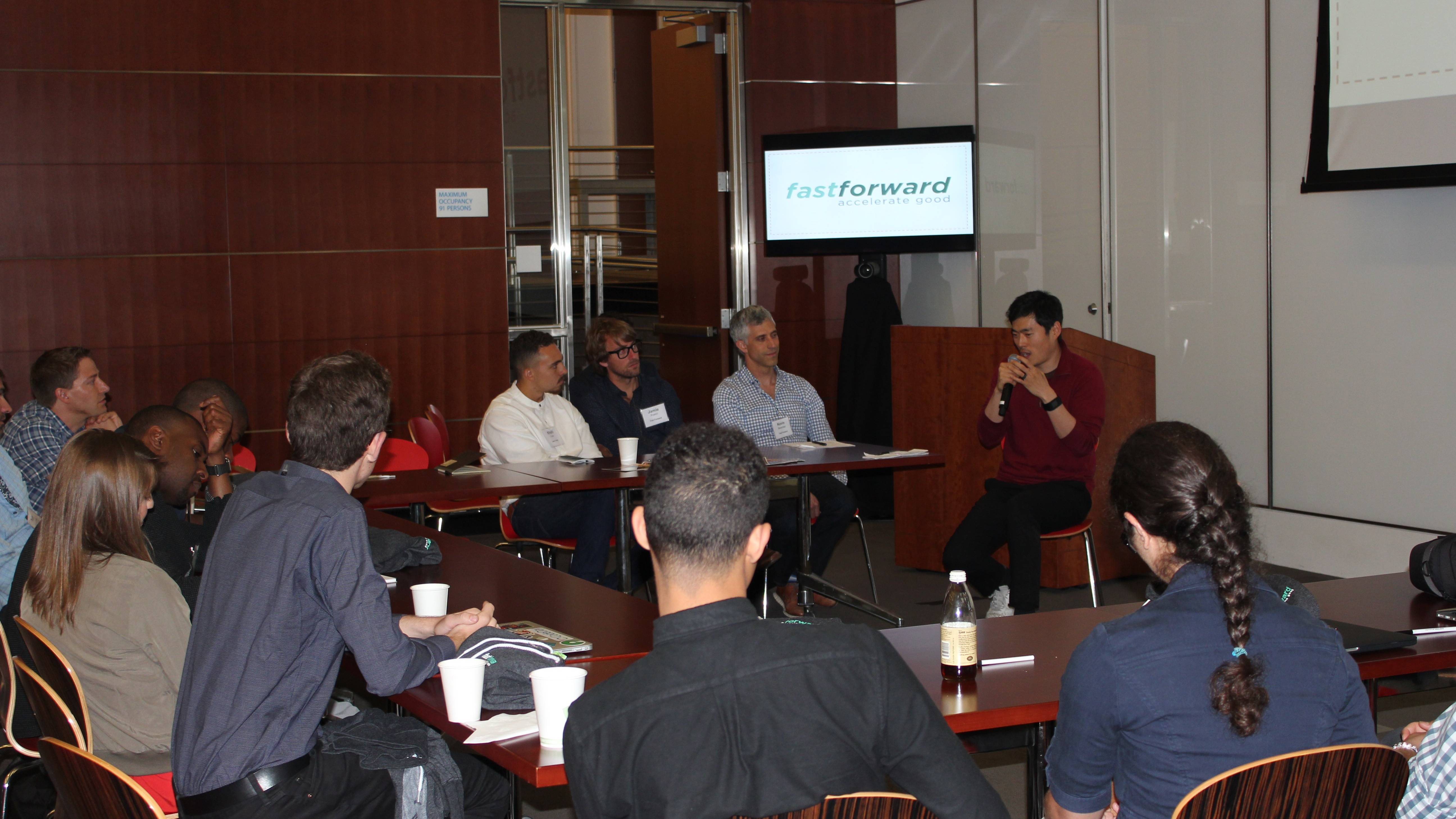 2016 Accelerator Kick Off at BlackRock & Lessons in Entrepreneurship from Bo Lu