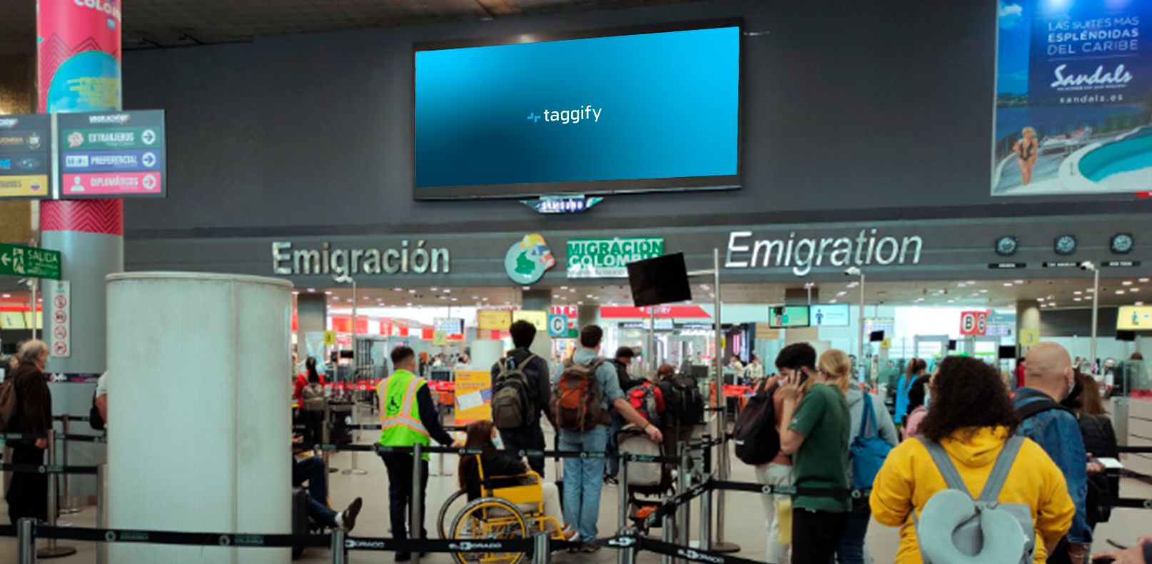 CO - Bogota - Aeropuerto - El Dorado - Terminal Internacional - Emigracion - Bogotá