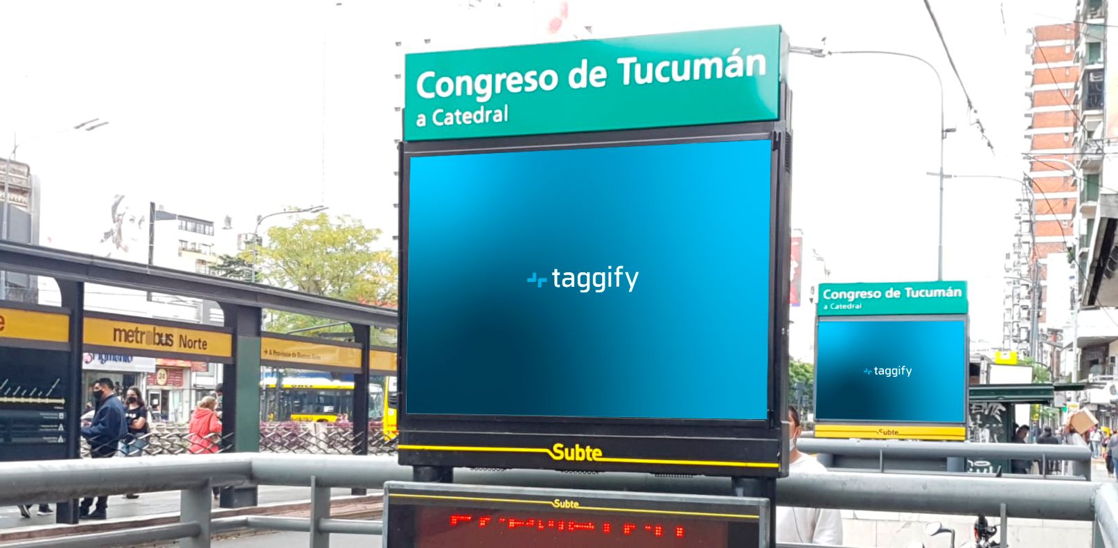 AR - CABA - Belgrano - Subte Acceso: Congreso de Tucuman (D) G04 - CABA