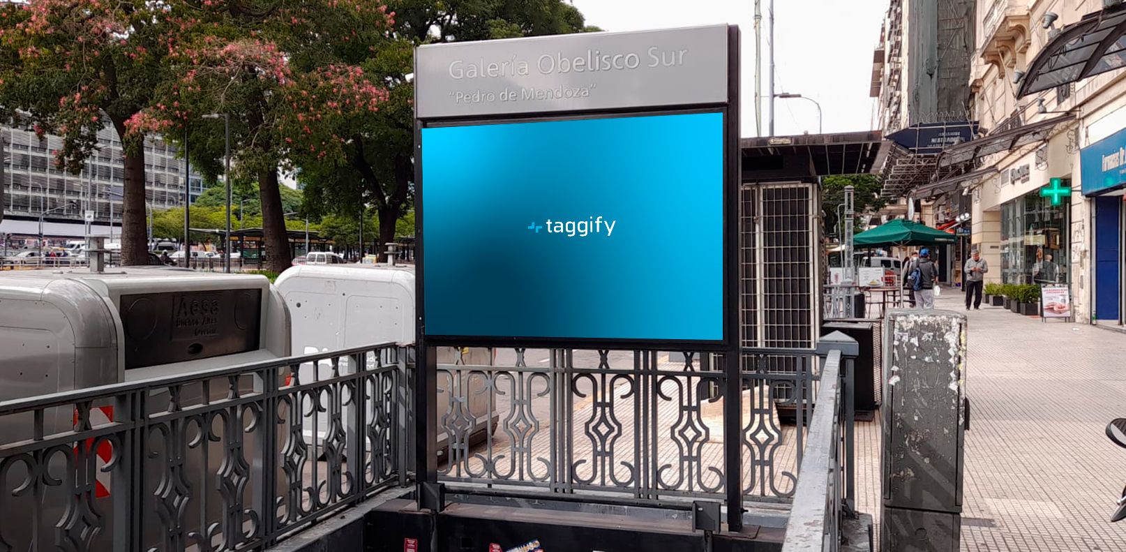 AR - CABA - San Nicolas - Subte Acceso: Pasaje Obelisco G03 - CABA