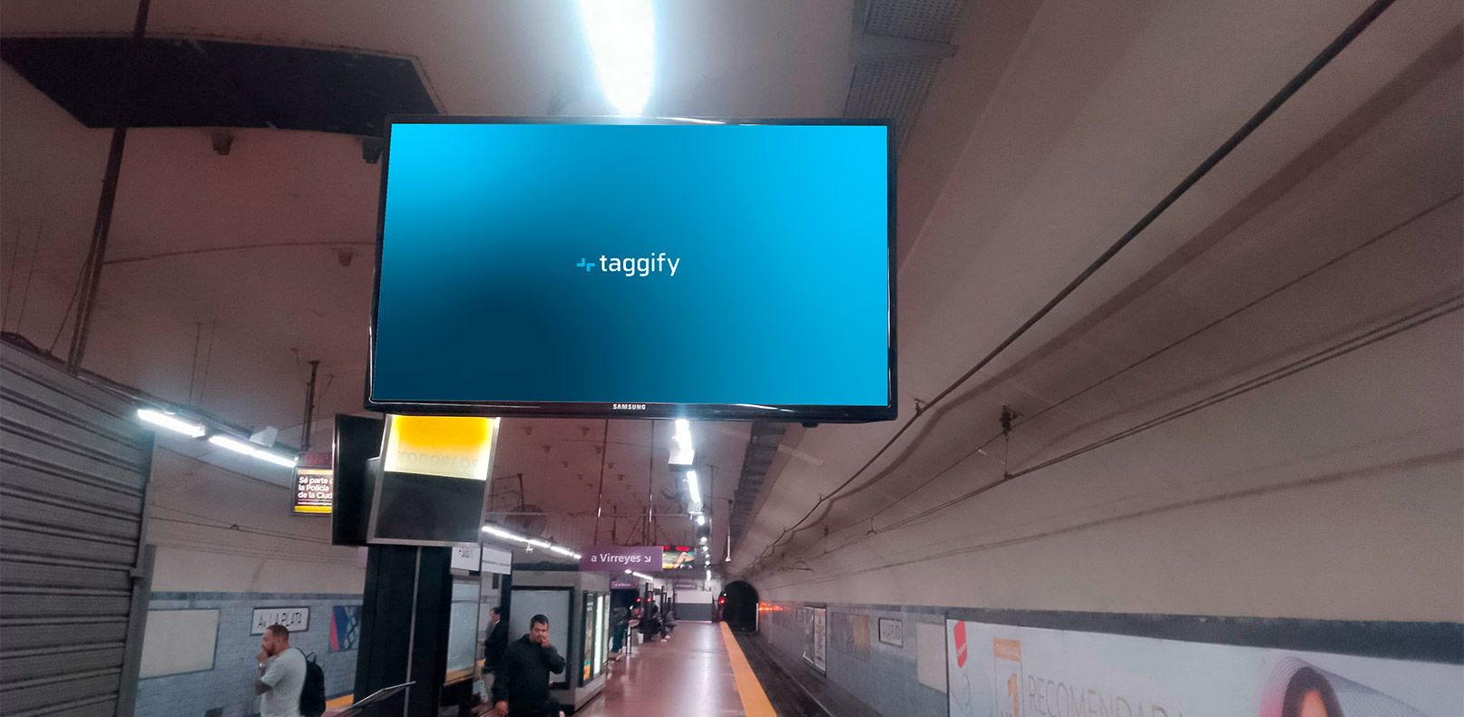 AR - CABA - SubTV Linea E - 56 Pantallas - CABA