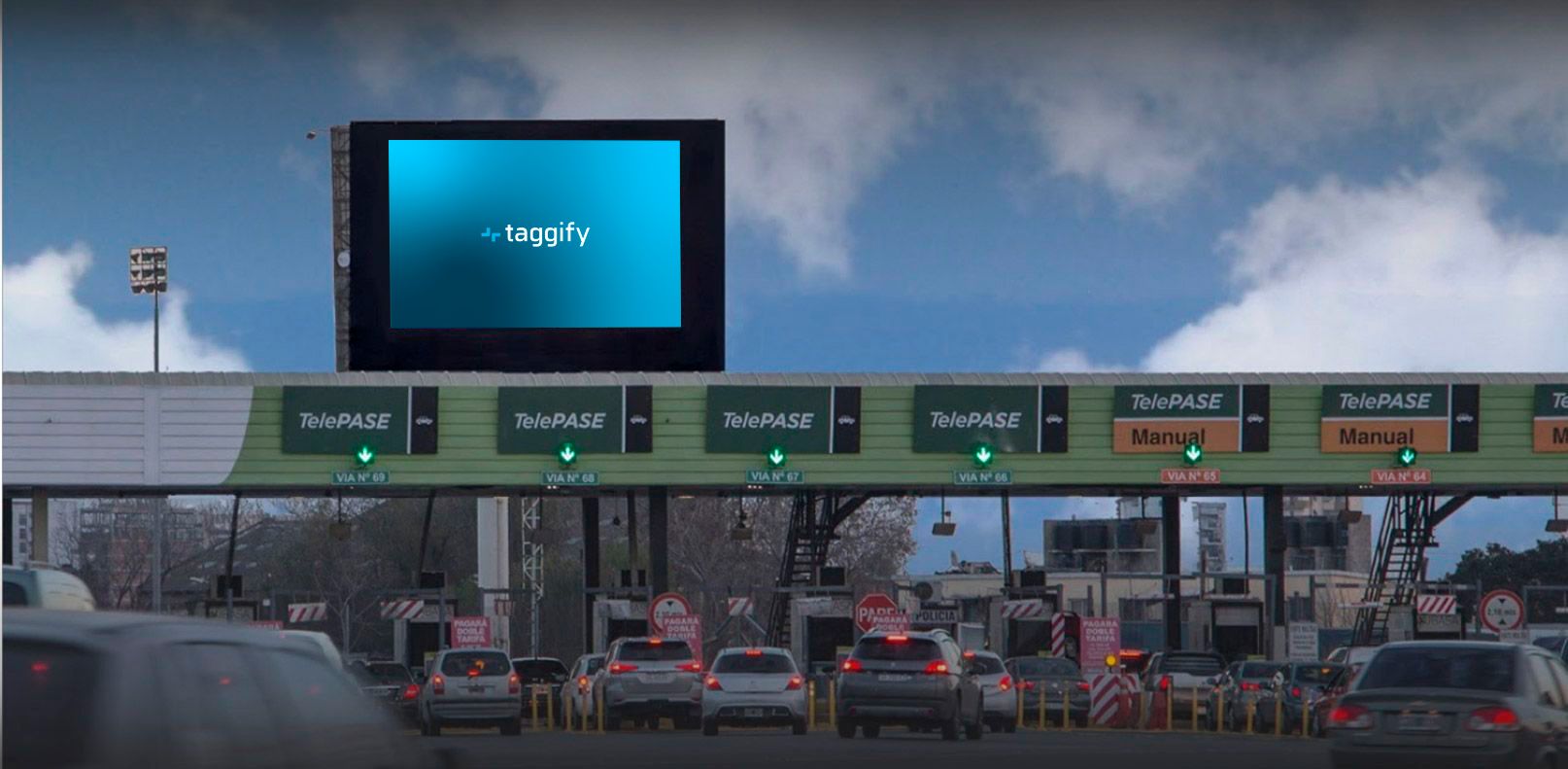 AR - GBA - Avellaneda - Peaje Dock Sud - Avellaneda