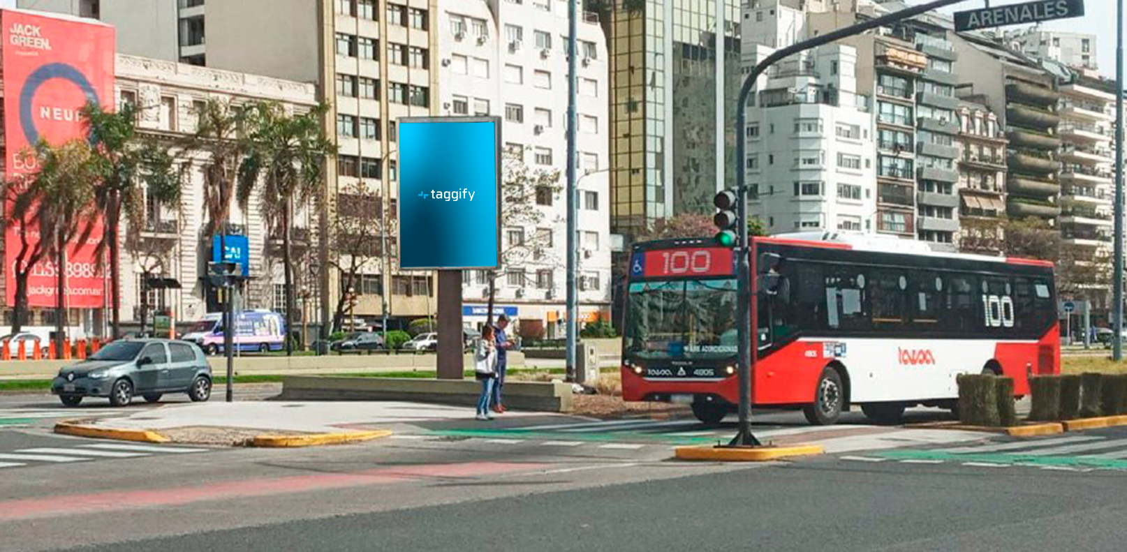 AR - CABA - Obelisco - Av 9 de Julio y Arenales - CABA