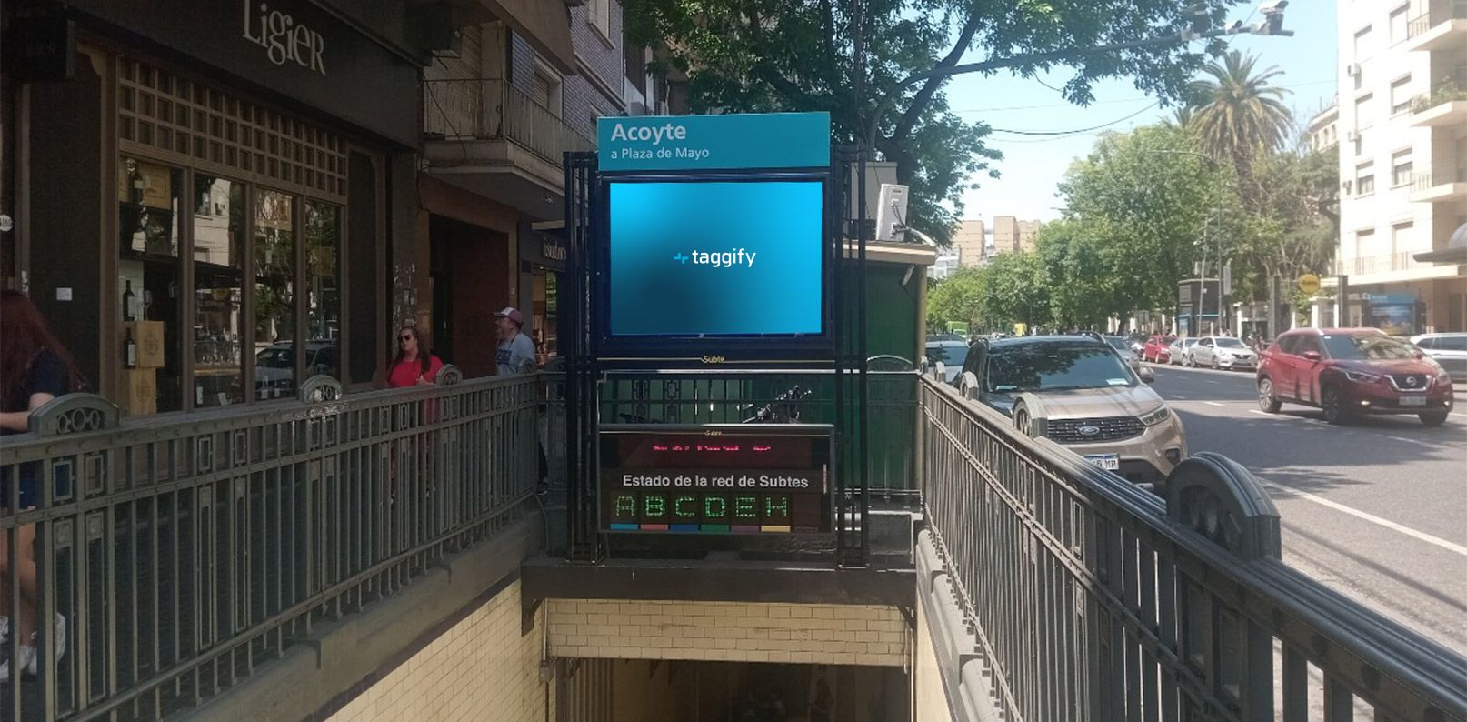 AR - CABA - Caballito - Subte Acceso: Acoyte (A) - CABA