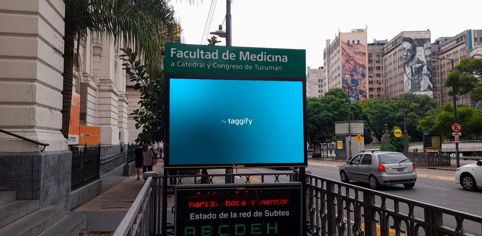 AR - CABA - Recoleta - Subte Acceso: Facultad de Medicina (D) G02 - CABA