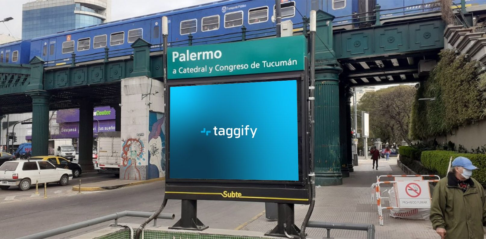 AR - CABA - Palermo - Subte Acceso: Palermo (D) G03 - CABA