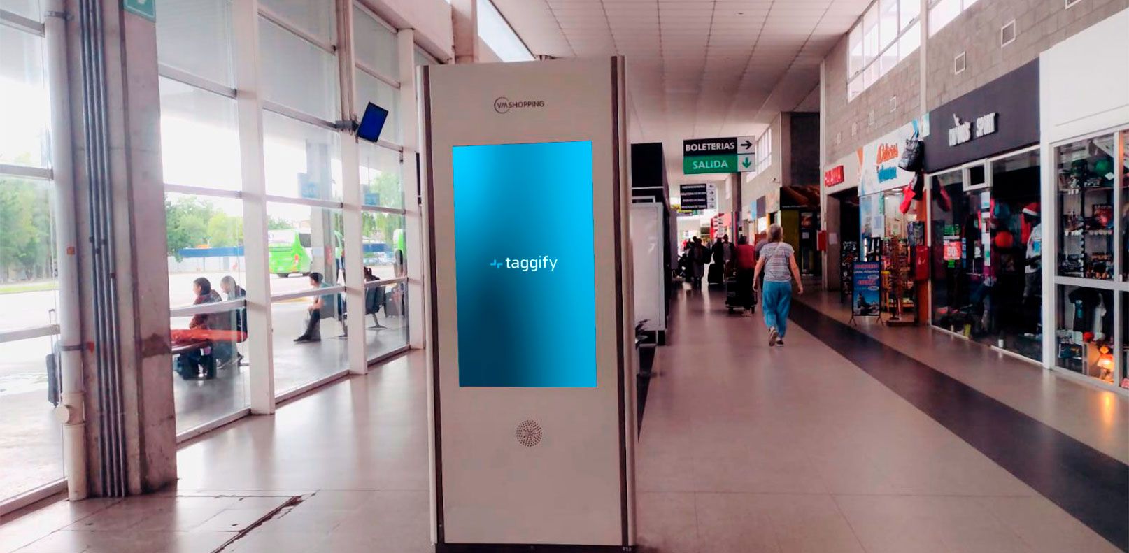 AR - Mar del Plata - Est. Omnibus Mar del Plata - 3 Pantallas - Mar del Plata