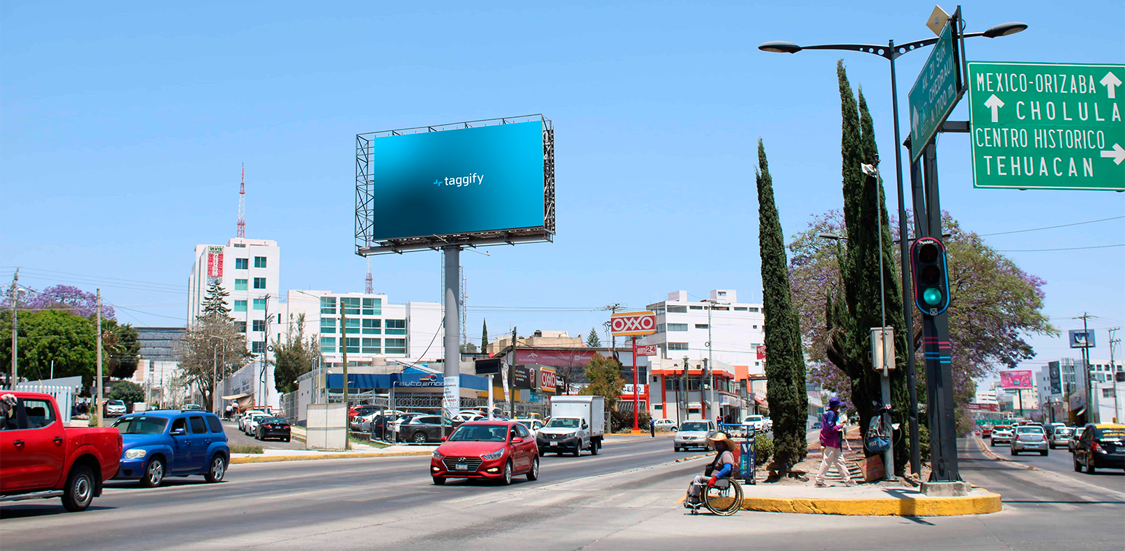MX - Puebla - Puebla Boulevard Atlixco Y Galeria Las Animas V2 - Puebla