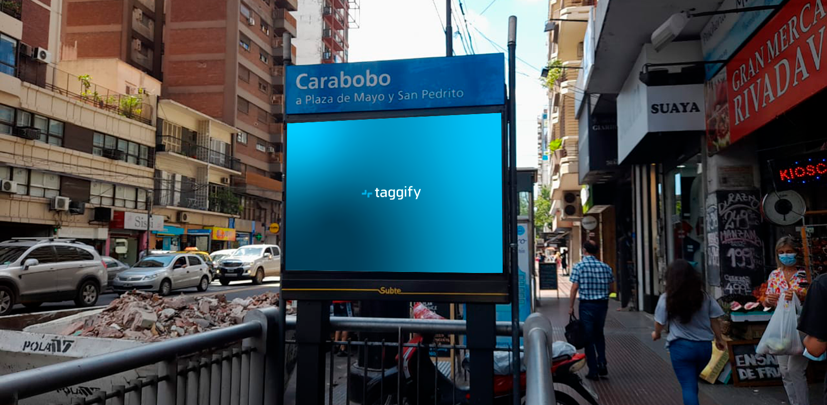 AR - CABA - Flores - Subte Acceso: Carabobo G04 - CABA