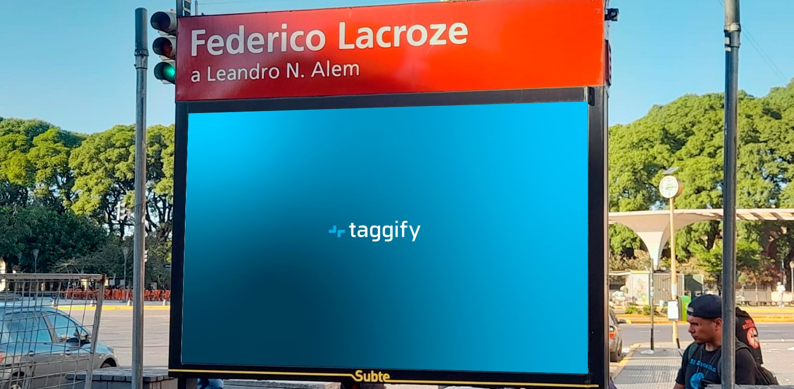 AR - CABA - Chacarita - Subte Acceso: Federico Lacroze G02 - CABA