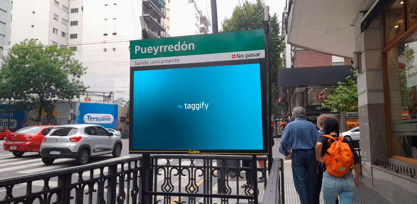 AR - CABA - Recoleta - Subte Acceso: Pueyrredon (D) G01 - CABA