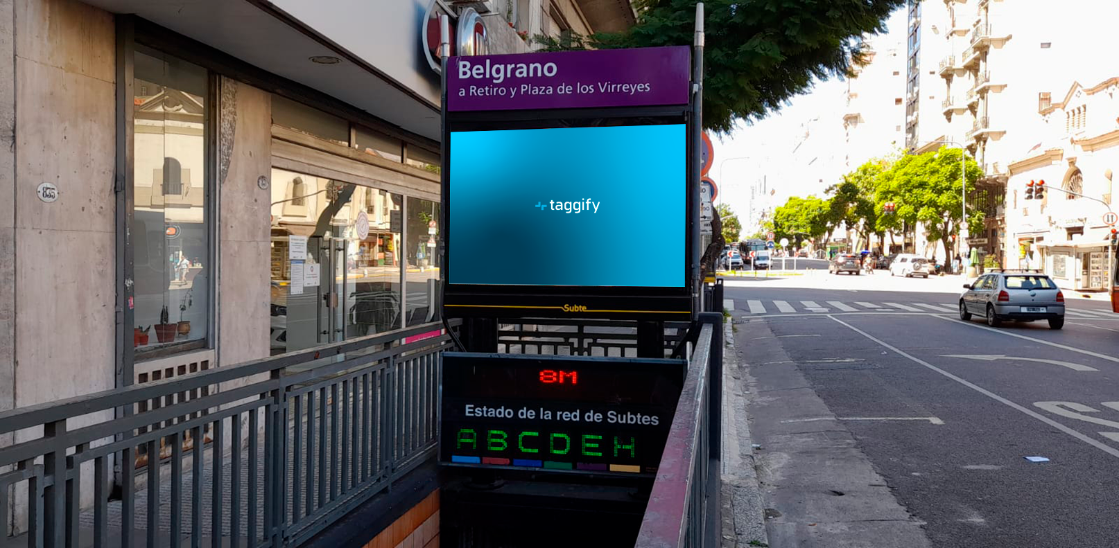 AR - CABA - Monserrat - Subte Acceso: Belgrano G03 - CABA