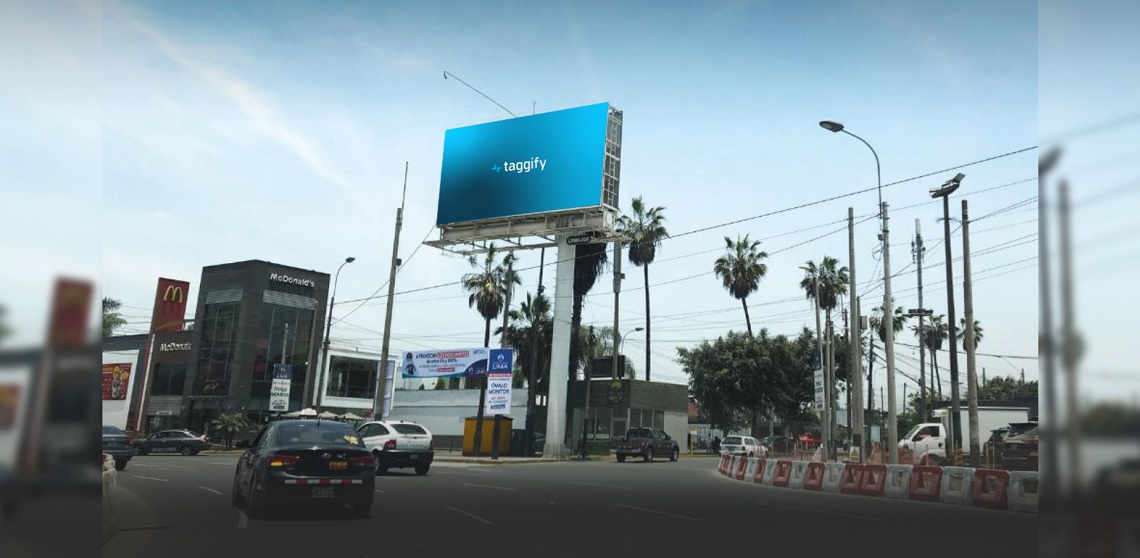 PE - Lima - La Molina - Sur - ovalo Monitor y Av. Las Palmeras - Lima