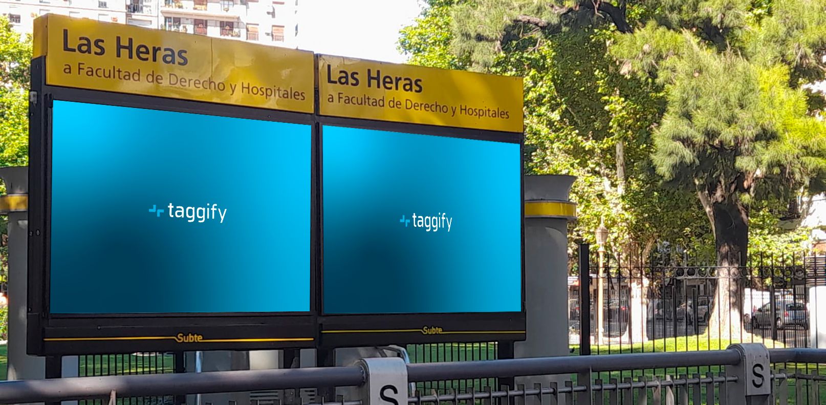 AR - CABA - Recoleta - Subte Acceso: Las Heras G02 - CABA