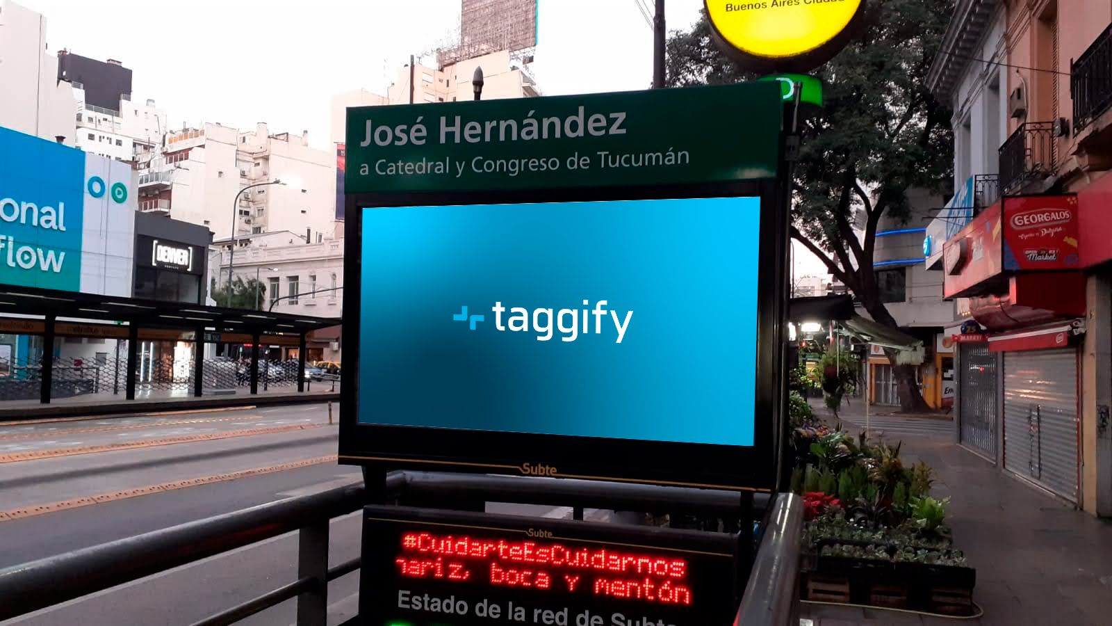 AR - CABA - Belgrano - Subte Acceso: Jose Hernandez (D)G04 - CABA