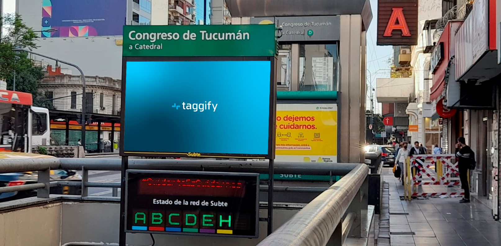 AR - CABA - Belgrano - Subte Acceso: Congreso de Tucuman (D) G01 - CABA