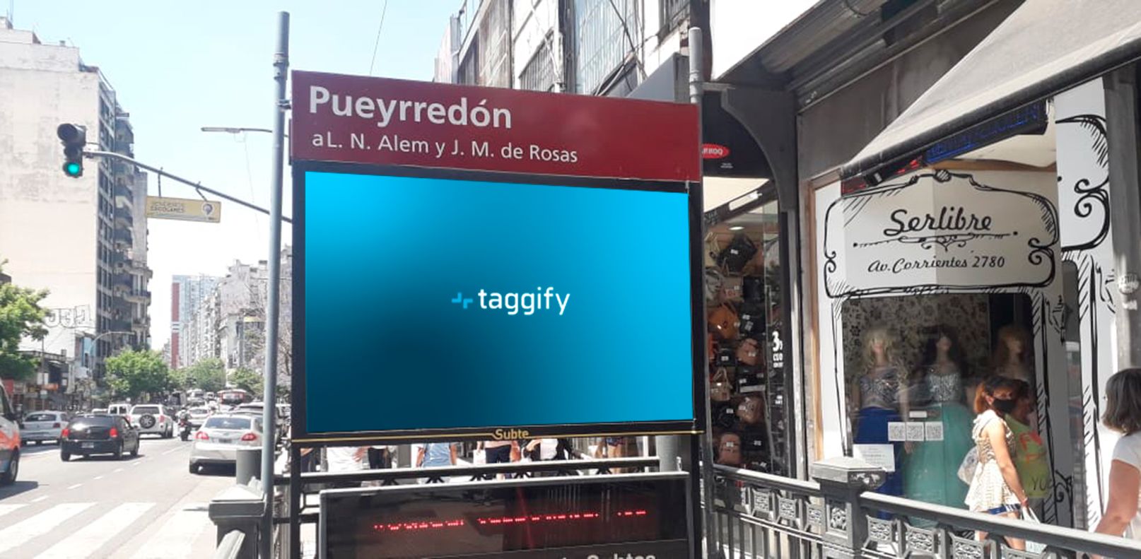 AR - CABA - Balvanera - Subte Acceso: Pueyrredon (B) G04 - CABA