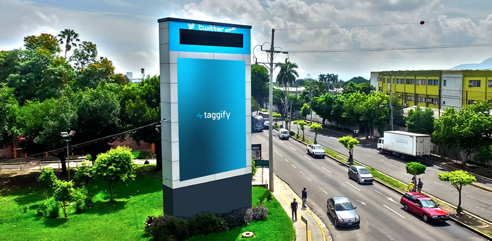 SV - San Salvador - Alameda Manuel Enrique Araujo - Hacia San Salvador - San Salvador