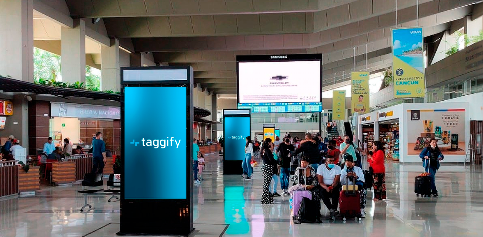 CO - Cali - Aeropuerto - Bonilla Aragon - Hall Central - Doble cara - Cali