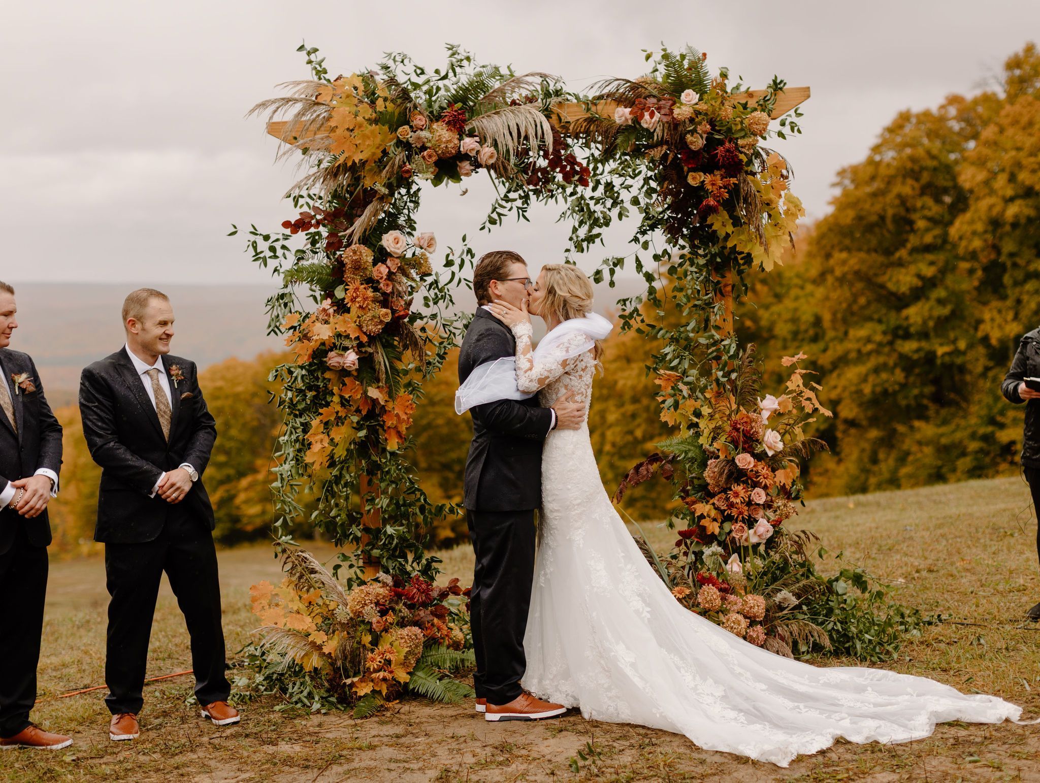 Mountain top wedding