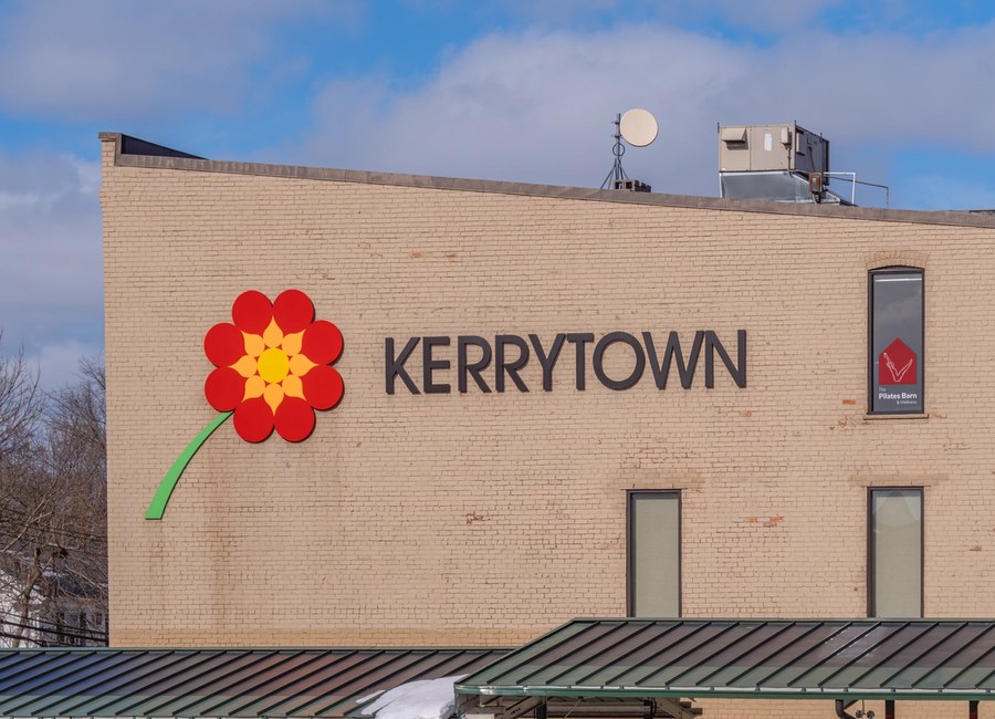 Historic Kerrytown neighborhood near downtown Ann Arbor, Michigan