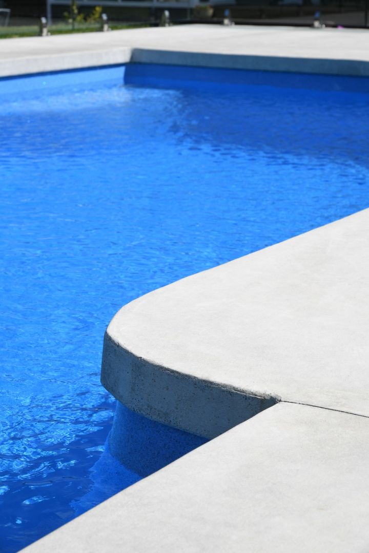Honed and polished concrete finish
