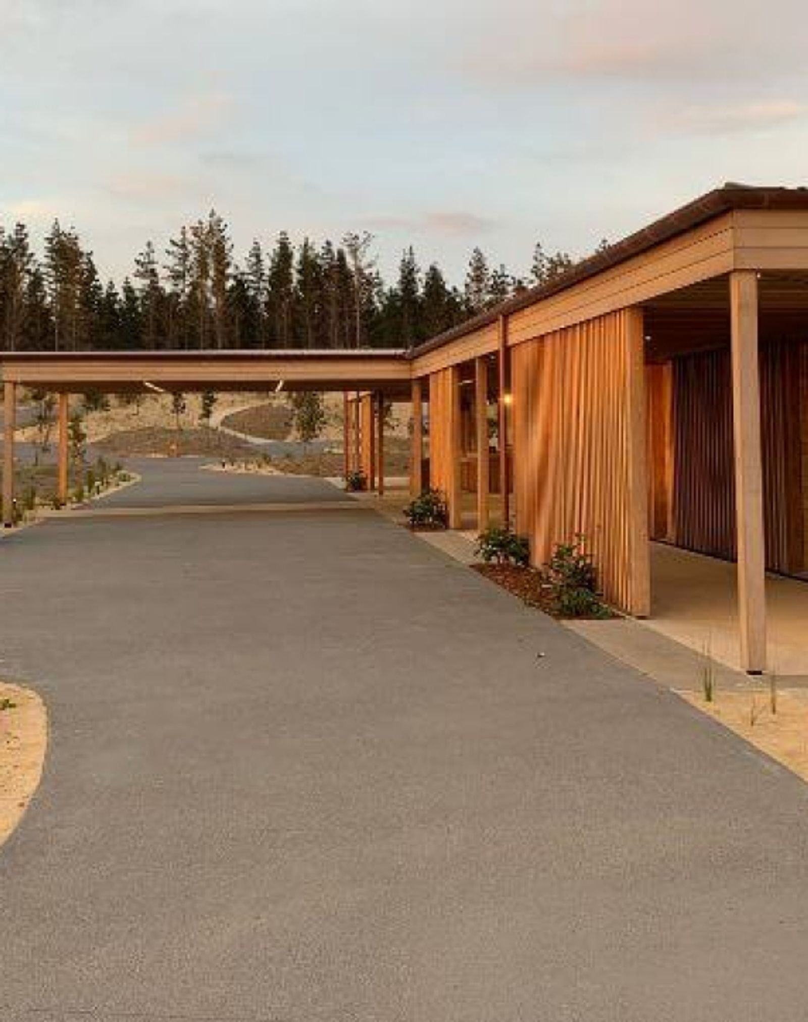 Concrete driveway construction detail