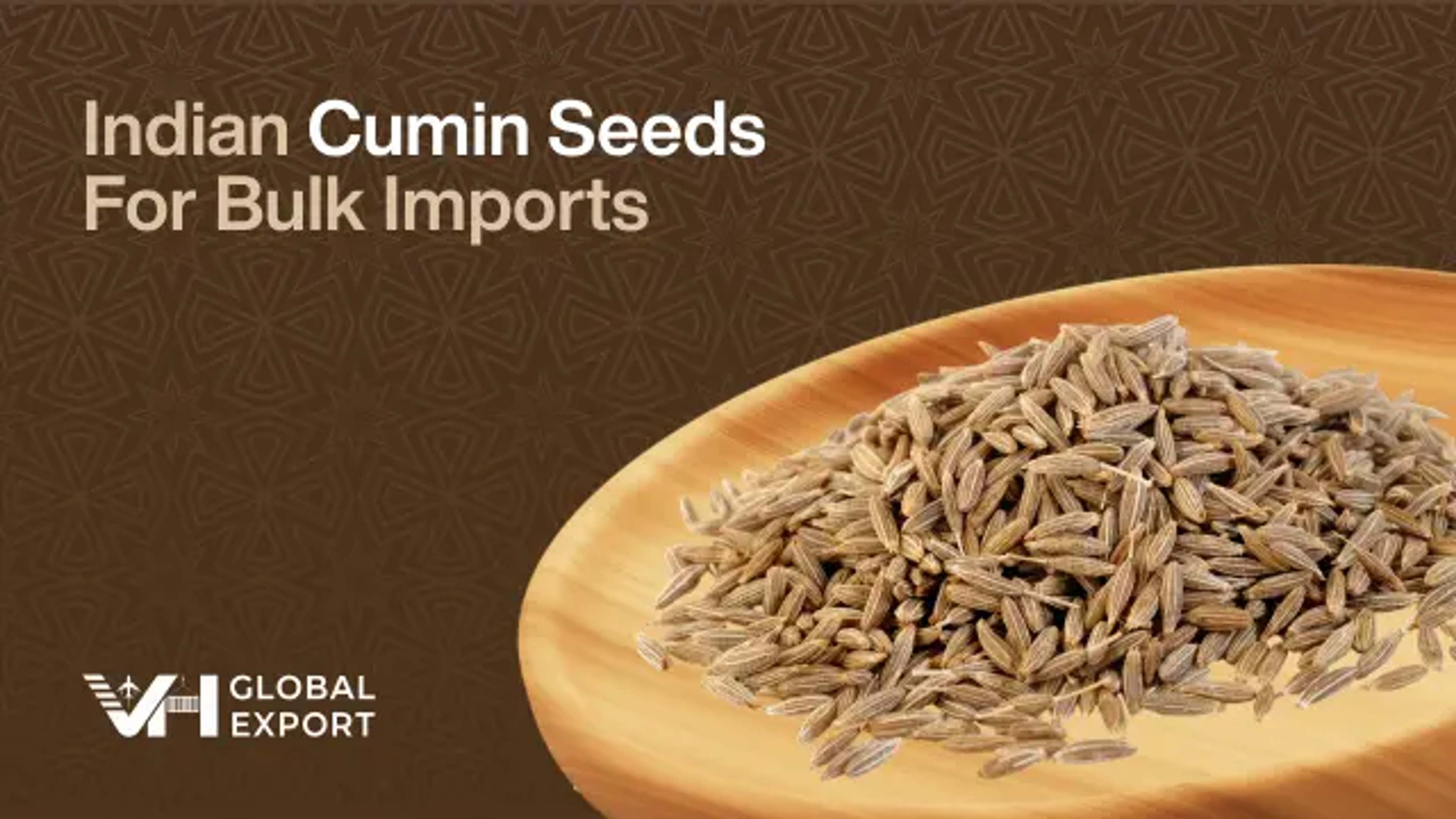 Indian Cumin Seeds for Bulk Imports | VH Global Export - From Rajkot, Gujarat