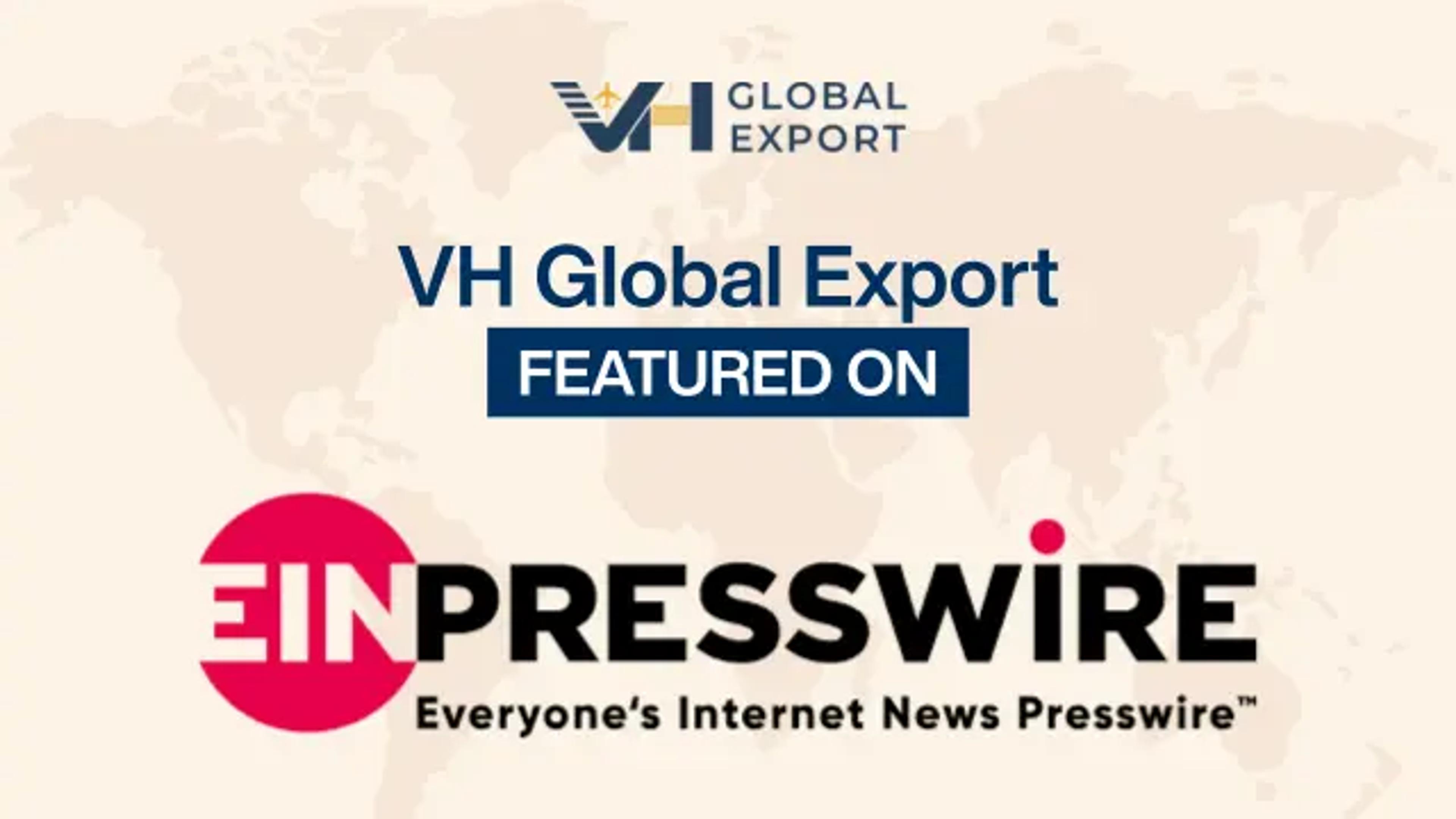 VH Global Export Featured on EIN Presswire for Global Spice Supply