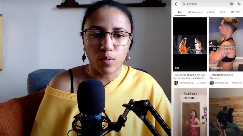 Cours – Tiktok et le hashtag #lesbian : le paradoxe de la nouvelle génération