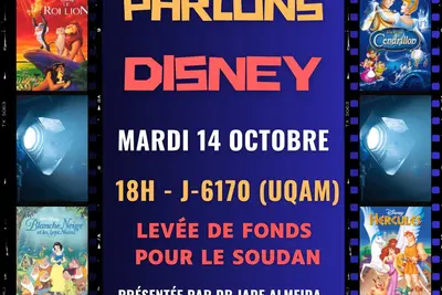 Parlons Disney – Levée de fonds pour Soudan