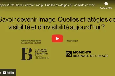 Papier 2022 | Savoir devenir image. Quelles stratégies de visibilité et d’invisibilité aujourd’hui ?